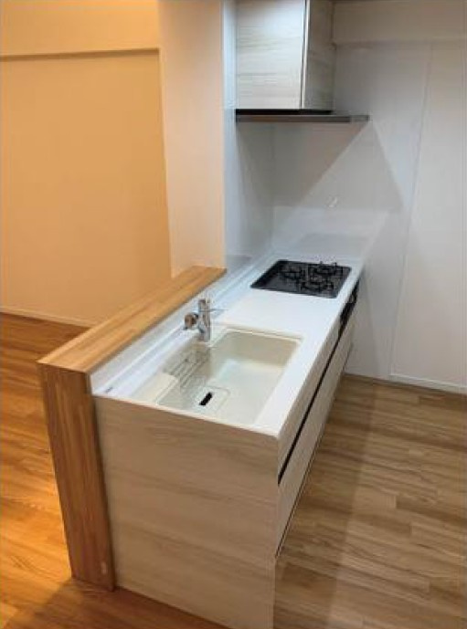 モア・ステージせんげん台B棟のキッチン