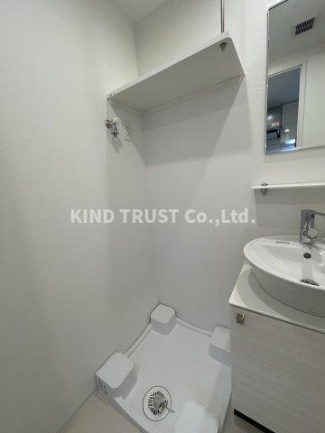 エスリード　ザ・グラン天六（旧エスリードレジデンス天神橋筋六丁目）の洗面所|スペースが確保できる洗面所です