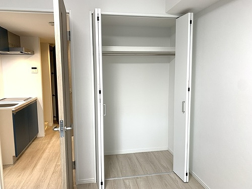 ｐａｔｉｏ阿佐ヶ谷の収納|クロゼット　※2022年12月撮影