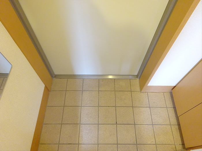 プリンセスコート赤堤の玄関