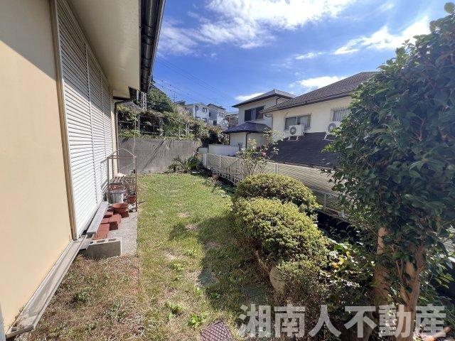 藤沢市本藤沢７丁目８－１４戸建ての庭|お庭が付いています