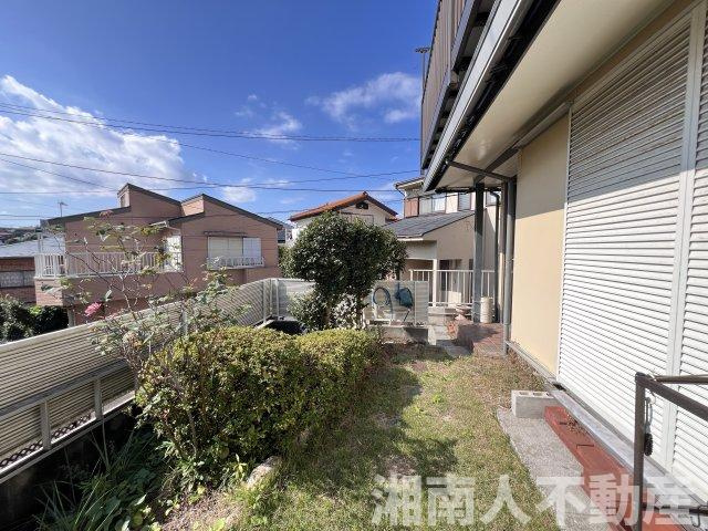 藤沢市本藤沢７丁目８－１４戸建ての庭|お庭の付いた物件です