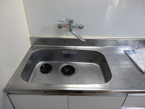 グリーンハイツのキッチン|流し台　※2025年4月撮影