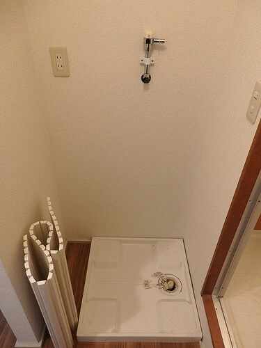 グリーンハイツの設備|室内洗濯機置場　※2025年4月撮影