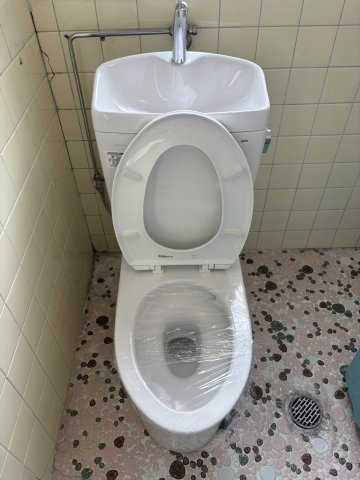 ブルービラのトイレ