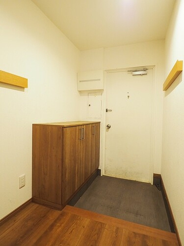 自由が丘パインクレストの玄関|玄関（内装前）