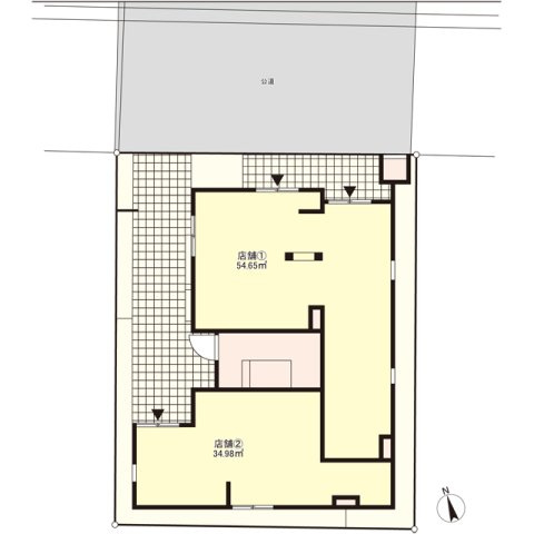 リヴェール下井草ステーションピアの区画図