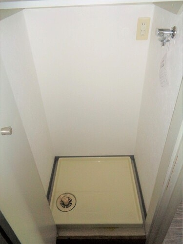 カルトゥーシュ芦花の設備|室内洗濯機置場　※2019年7月撮影