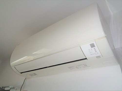 カルトゥーシュ芦花の設備|エアコン　※2019年7月撮影