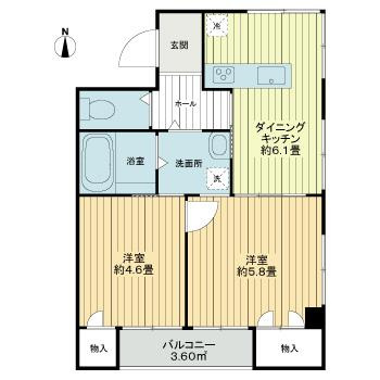 マリオン荻窪の間取り