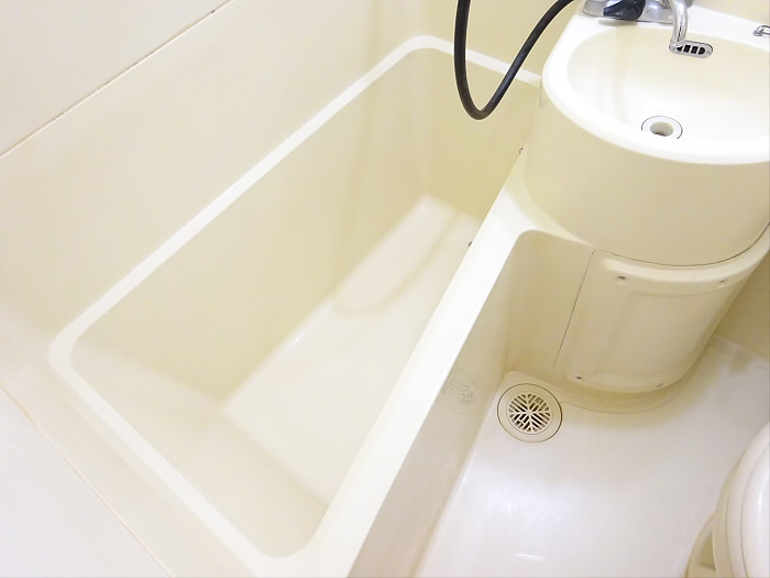 ダジュール松原の浴室