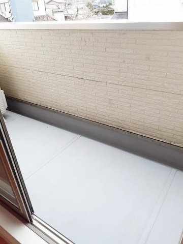 プラシードＢのバルコニー