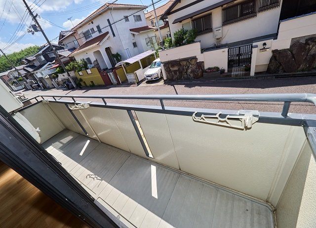 エステート桃山2のバルコニー