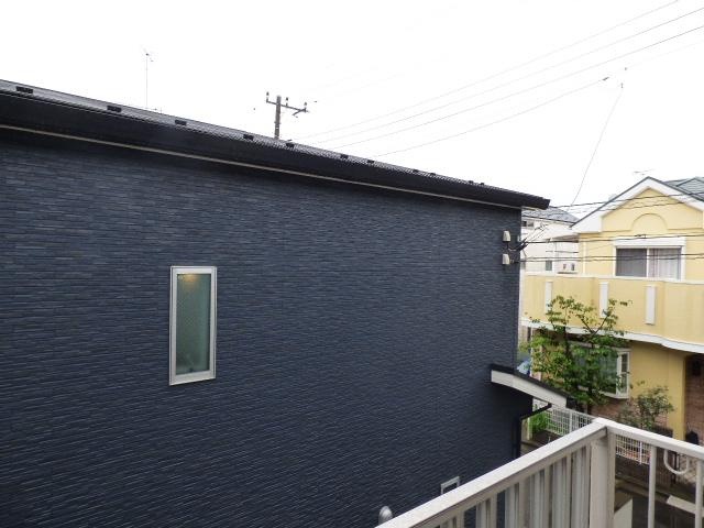 大倉山マリンハイツのバルコニー