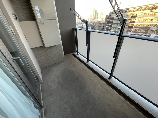 プレシス東京三ノ輪のバルコニー