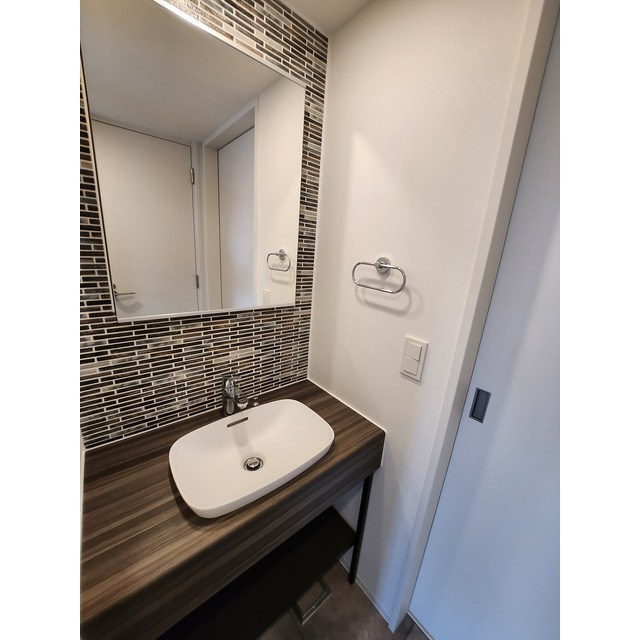 コスモグラシア三ノ輪の洗面所