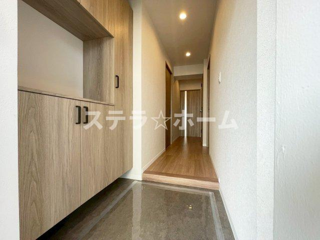 第一茨木ビューハイツ1号棟の玄関|落ち着いた玄関です