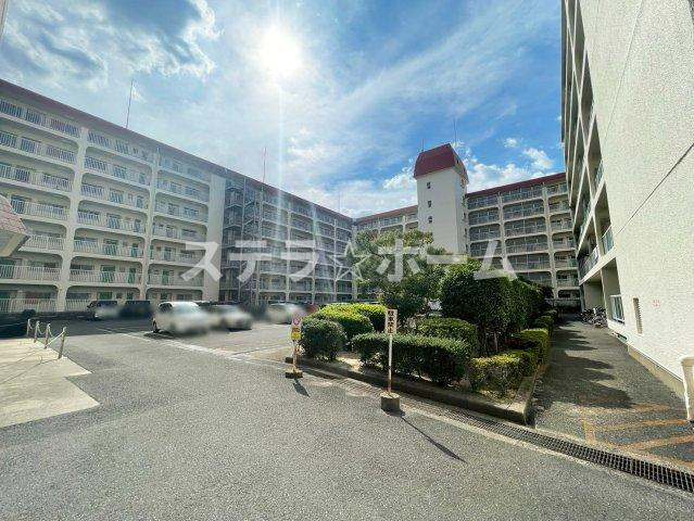 第一茨木ビューハイツ1号棟の外観|外はこのようになっています