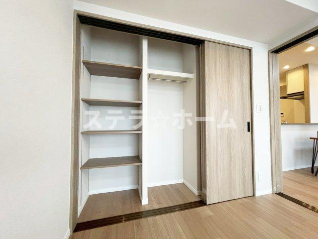 第一茨木ビューハイツ1号棟の収納|大きなものも収納できそうです