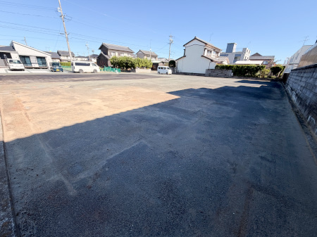 舞阪町浜田貸土地の外観