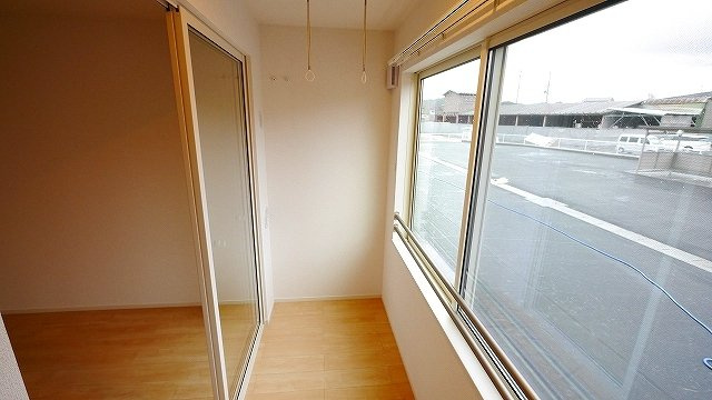 メゾン双鶴Ｅのバルコニー