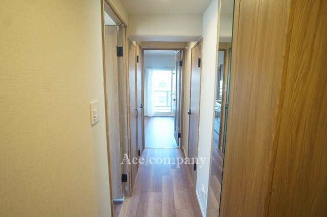 【玄関】 | シーズ天王寺イーストⅡ | トールサイズ、ミラー付きのシューズボックス完備です♪