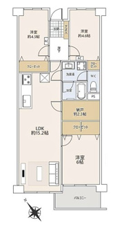 【間取り】 | ドミール川口