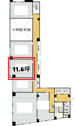 【間取り】 | 第18松屋ビル　間取り