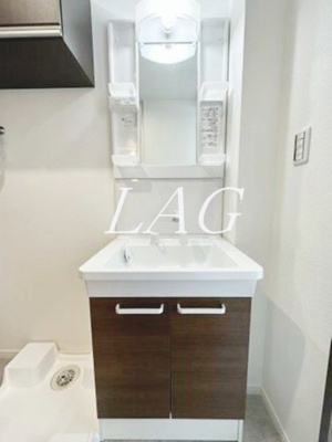 【洗面所】 | ベイルームソレイユ中央林間 | 独立洗面台です。（同仕様設備です。）