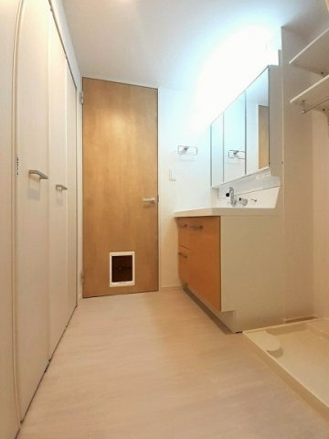 アジュール千川の洗面所