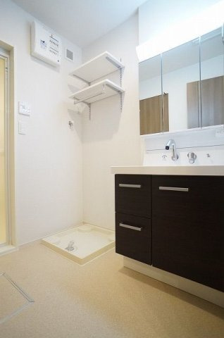 ＨａｌｅＬｉｎｏ八ヶ崎の洗面所