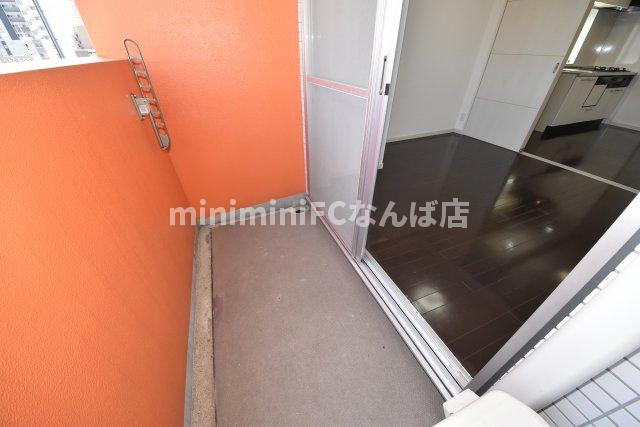 大阪市浪速区元町３丁目の賃貸マンションのバルコニー