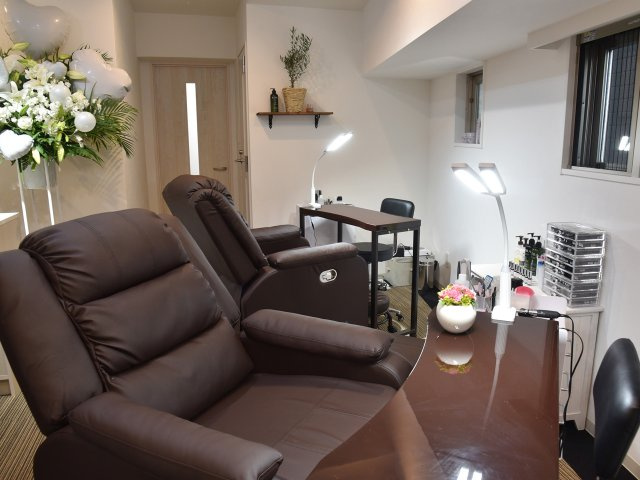 【内装】 | 千葉駅徒歩6分 ドゥーブル 3階 13.44坪 ネイルサロン居抜き