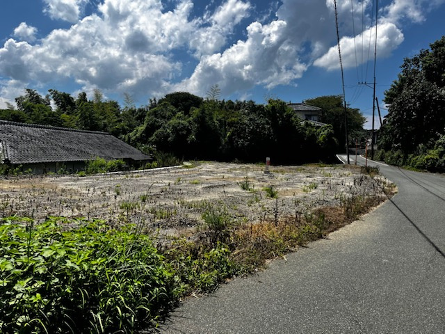 熊本市北区植木町富応　売地①の土地図