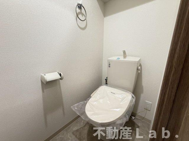 ソルーナ松橋のトイレ|１C号室(モデルルーム)の写真です。