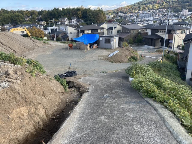 熊本市北区打越分譲地の外観