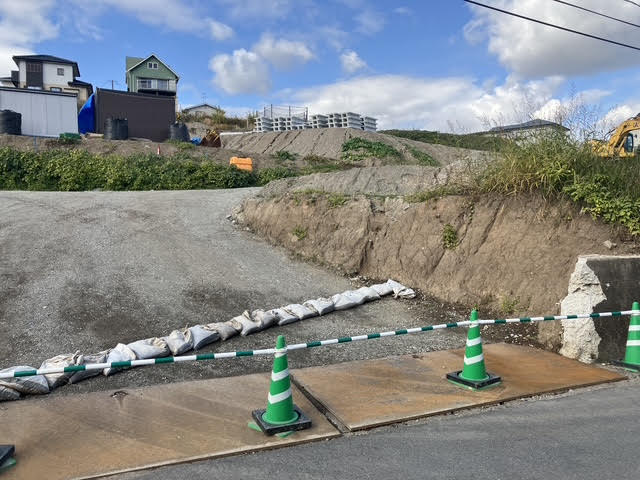 熊本市北区打越分譲地の外観