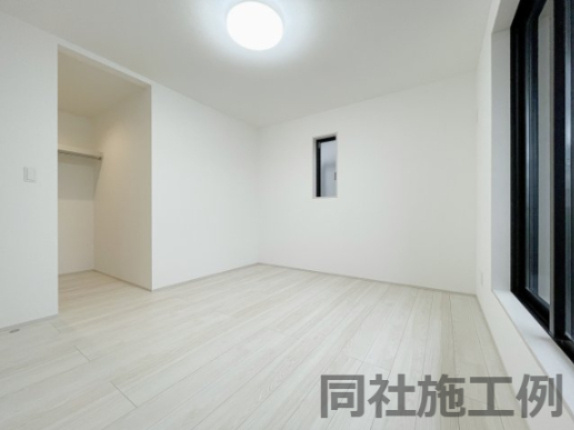 新築戸建・新築建売　郡山市横塚五丁目【ZEH水準住宅】芳賀小・郡山四中の洋室|同社施工例