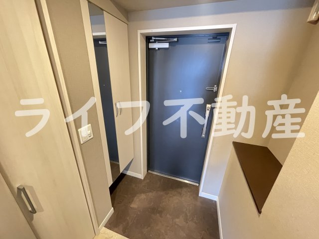 プレミアム菱屋西の玄関|ゆったりとした玄関です