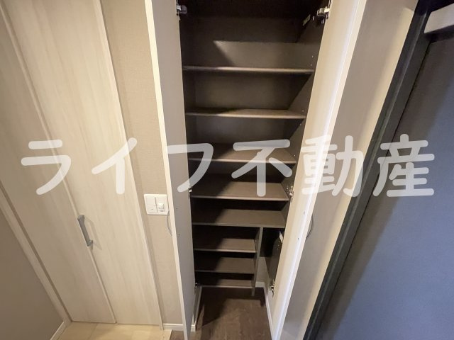 プレミアム菱屋西の収納|収納のためのスペースです