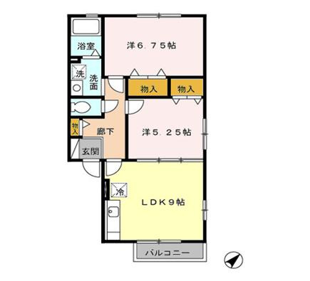 【間取り】 | アメニティC