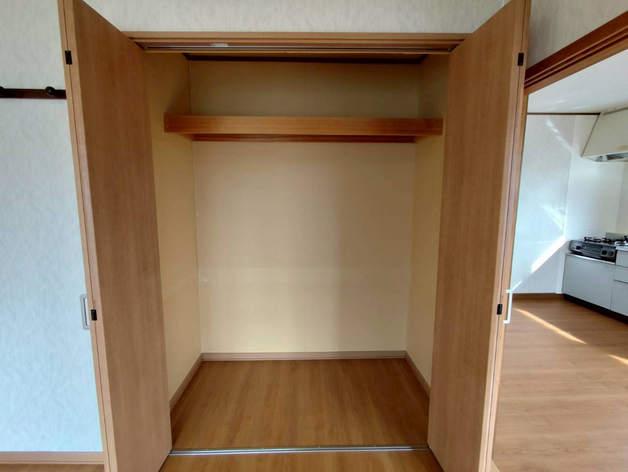 釧路市昭和町４丁目のアパートの収納