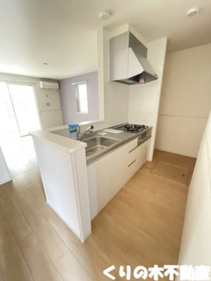 【キッチン】 | ガーベランスＡ | 反転タイプのお部屋です（現況を優先します）