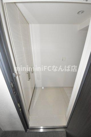 クリスタルエグゼ南堀江の玄関