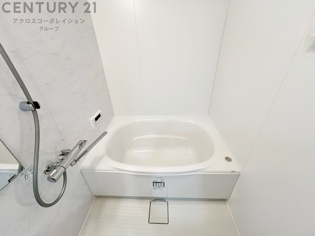 ユニットバスは省スペースでありながら、シンプルな設計と使いやすさを備え、簡便なメンテナンスが可能です。またミラー・小物置き場もあり便利です。