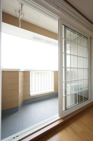 ブルースカイⅣのバルコニー