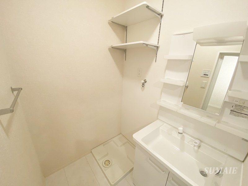 アブリールの洗面所|洗濯機置き場☆