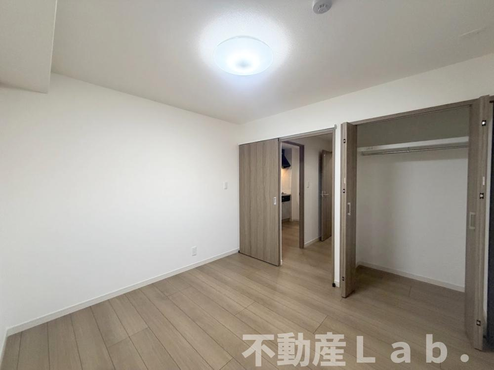 ソルーナ松橋の収納|１B号室(モデルルーム)の写真です。