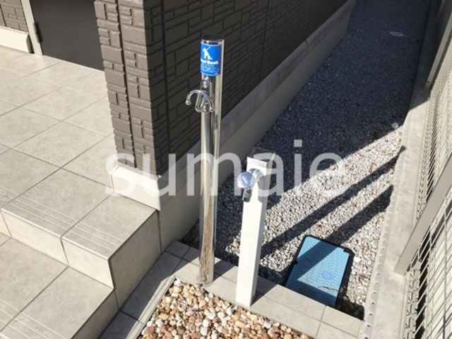 ハーヴェストWESTのその他共用部分|敷地内駐輪場。