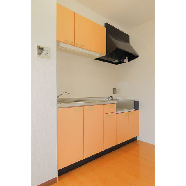 ハートフル　アイランドのキッチン